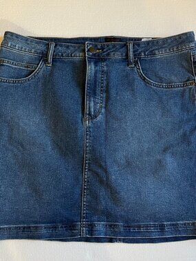 Women's Lee Blue Jean Skirt Size 16